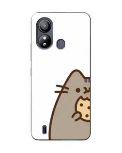 Чехол для ZTE Blade L220 с картинкой «Пушин с печеньем»