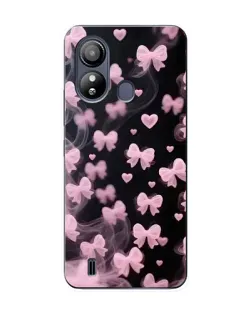 Чехол для ZTE Blade L220 с картинкой «Неоновое кружево»