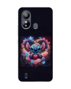 Чохол для ZTE Blade L220 з картинкою «Stitch у квітах» Чохол для ZTE Blade L220 з картинкою «Stitch у квітах»