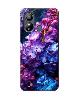 Чехол для ZTE Blade L220 с картинкой «Сиреневый цвет»