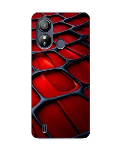 Чехол для ZTE Blade L220 с картинкой «Красная глянцевая сетка» Чехол для ZTE Blade L220 с картинкой «Красная глянцевая сетка»