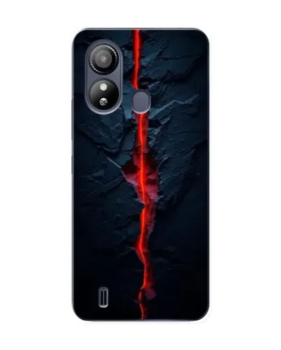 Чехол для ZTE Blade L220 с картинкой «Kрасная лавовая трещина» Чехол для ZTE Blade L220 с картинкой «Kрасная лавовая трещина»