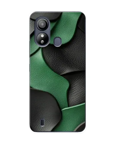Чехол для ZTE Blade L220 с картинкой «Зеленые кожаные волны» Чехол для ZTE Blade L220 с картинкой «Зеленые кожаные волны»