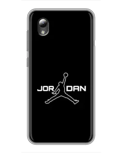 Чехол для ZTE Blade L8 с картинкой «Nike Pink Swirl»