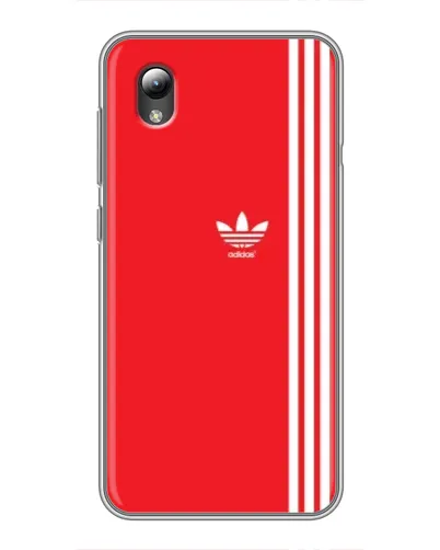Чехол для ZTE Blade L8 с картинкой «Красный минимализм Adidas» Чехол для ZTE Blade L8 с картинкой «Красный минимализм Adidas»