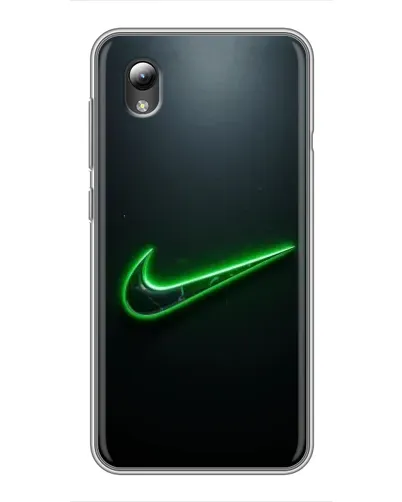 Чехол для ZTE Blade L8 с картинкой «Неоновый контур Nike»