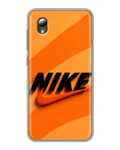Чехол для ZTE Blade L8 с картинкой «Оранжевый драйв Nike»