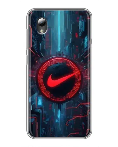 Чехол для ZTE Blade L8 с картинкой «Техногенный стиль Nike»
