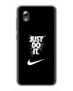 Чехол для ZTE Blade L8 с картинкой «Текстовый принт Nike» Чехол для ZTE Blade L8 с картинкой «Текстовый принт Nike»