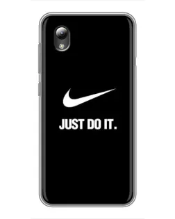 Чехол для ZTE Blade L8 с картинкой «Классический принт Nike» Чехол для ZTE Blade L8 с картинкой «Классический принт Nike»