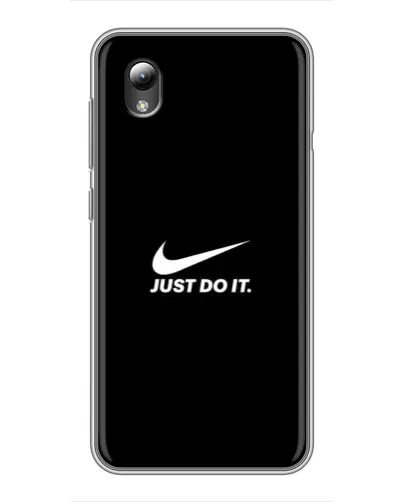 Чехол для ZTE Blade L8 с картинкой «Минимализм от Nike»