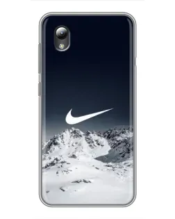 Чехол для ZTE Blade L8 с картинкой «Nike — зимние горы» Чехол для ZTE Blade L8 с картинкой «Nike — зимние горы»