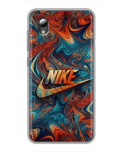 Чехол для ZTE Blade L8 с картинкой «Nike в абстракции»
