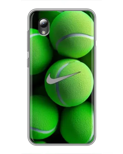 Чехол для ZTE Blade L8 с картинкой «Теннисные мячи Найк»