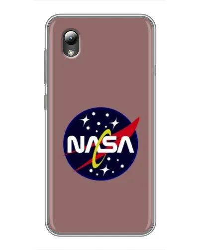 Чехол для ZTE Blade L8 с картинкой «NASA — ретро космос»