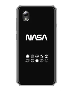 Чехол для ZTE Blade L8 с картинкой «NASA — технический принт» Чехол для ZTE Blade L8 с картинкой «NASA — технический принт»