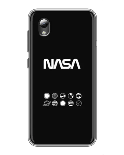 Чехол для ZTE Blade L8 с картинкой «NASA — технический принт»