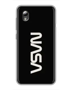 Чехол для ZTE Blade L8 с картинкой «NASA — вертикальный логотип» Чехол для ZTE Blade L8 с картинкой «NASA — вертикальный логотип»