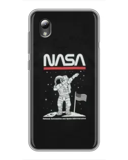 Чехол для ZTE Blade L8 с картинкой «NASA — шагаем по Луне» Чехол для ZTE Blade L8 с картинкой «NASA — шагаем по Луне»