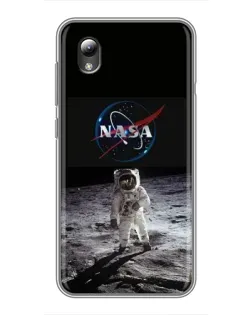 Чехол для ZTE Blade L8 с картинкой «Астронавт на Луне» Чехол для ZTE Blade L8 с картинкой «Астронавт на Луне»