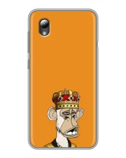 Чехол для ZTE Blade L8 с картинкой «Золотая обезьяна Bored Ape» Чехол для ZTE Blade L8 с картинкой «Золотая обезьяна Bored Ape»
