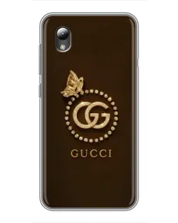 Чехол для ZTE Blade L8 с картинкой «Gucci — золотая бабочка» Чехол для ZTE Blade L8 с картинкой «Gucci — золотая бабочка»