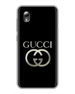 Чехол для ZTE Blade L8 с картинкой «Gucci — золото на черном» Чехол для ZTE Blade L8 с картинкой «Gucci — золото на черном»