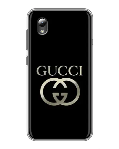 Чохол для ZTE Blade L8 з картинкою «Gucci — золото на чорному» Чохол для ZTE Blade L8 з картинкою «Gucci — золото на чорному»