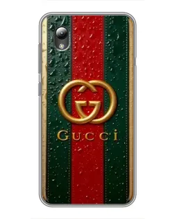 Чехол для ZTE Blade L8 с картинкой «Gucci — фирменная полоса и золото» Чехол для ZTE Blade L8 с картинкой «Gucci — фирменная полоса и золото»
