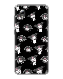 Чехол для ZTE Blade L8 с картинкой «Черный паттерн Kuromi» Чехол для ZTE Blade L8 с картинкой «Черный паттерн Kuromi»