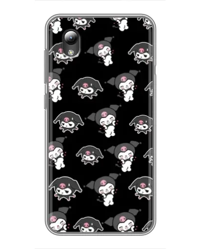 Чехол для ZTE Blade L8 с картинкой «Черный паттерн Kuromi» Чехол для ZTE Blade L8 с картинкой «Черный паттерн Kuromi»