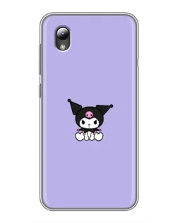 Чехол для ZTE Blade L8 с картинкой «Kuromi — фиолетовый минимализм» Чехол для ZTE Blade L8 с картинкой «Kuromi — фиолетовый минимализм»