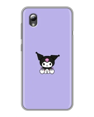 Чехол для ZTE Blade L8 с картинкой «Kuromi — фиолетовый минимализм» Чехол для ZTE Blade L8 с картинкой «Kuromi — фиолетовый минимализм»