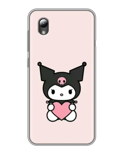 Чехол для ZTE Blade L8 с картинкой «Kuromi и сердце» Чехол для ZTE Blade L8 с картинкой «Kuromi и сердце»