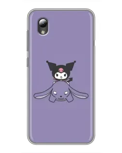 Чехол для ZTE Blade L8 с картинкой «Kuromi на лиловом фоне» Чехол для ZTE Blade L8 с картинкой «Kuromi на лиловом фоне»