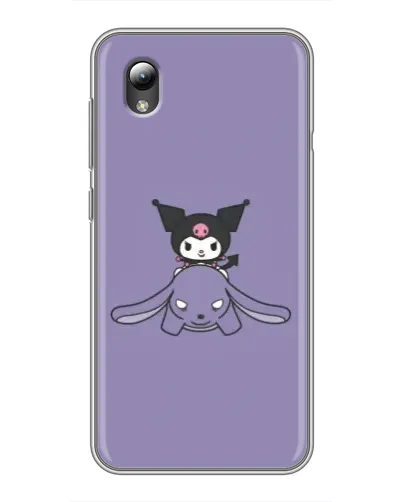 Чехол для ZTE Blade L8 с картинкой «Kuromi на лиловом фоне» Чехол для ZTE Blade L8 с картинкой «Kuromi на лиловом фоне»