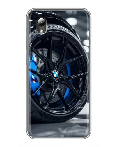 Чехол для ZTE Blade L8 с картинкой «Колесо BMW вблизи»