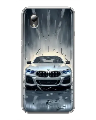 Чехол для ZTE Blade L8 с картинкой «BMW в свете фар»
