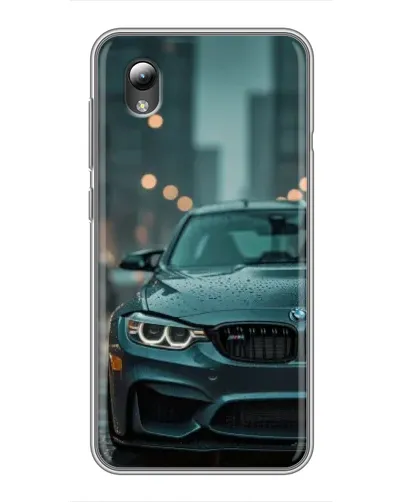 Чехол для ZTE Blade L8 с картинкой «BMW в огнях города»