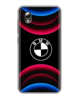Чехол для ZTE Blade L8 с картинкой «Логотип BMW и неоновые дуги» Чехол для ZTE Blade L8 с картинкой «Логотип BMW и неоновые дуги»
