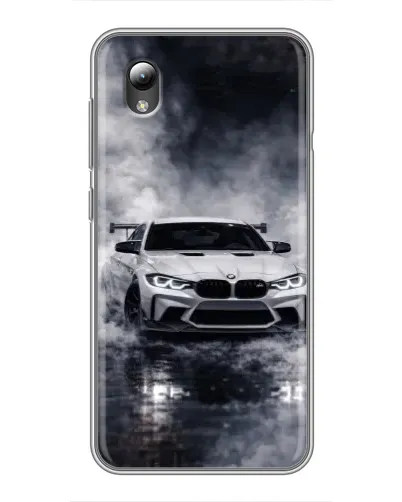 Чехол для ZTE Blade L8 с картинкой «BMW сквозь туман»
