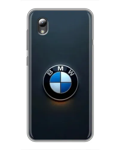Чехол для ZTE Blade L8 с картинкой «Логотип BMW — минимализм»