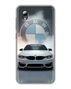 Чехол для ZTE Blade L8 с картинкой «BMW в белом дыму» Чехол для ZTE Blade L8 с картинкой «BMW в белом дыму»