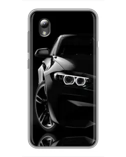 Чехол для ZTE Blade L8 с картинкой «Черная BMW — профиль» Чехол для ZTE Blade L8 с картинкой «Черная BMW — профиль»