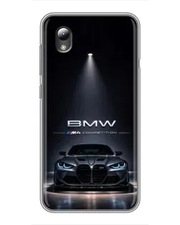 Чехол для ZTE Blade L8 с картинкой «BMW сквозь ночной город» Чехол для ZTE Blade L8 с картинкой «BMW сквозь ночной город»