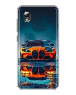 Чехол для ZTE Blade L8 с картинкой «BMW — золотая эмблема» Чехол для ZTE Blade L8 с картинкой «BMW — золотая эмблема»