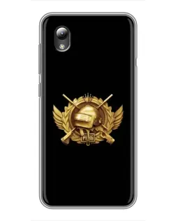 Чехол для ZTE Blade L8 с картинкой «PUBG — оранжевый градиент» Чехол для ZTE Blade L8 с картинкой «PUBG — оранжевый градиент»
