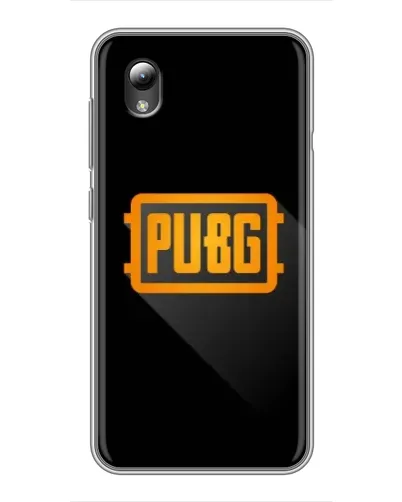 Чехол для ZTE Blade L8 с картинкой «PUBG — рамка лого»