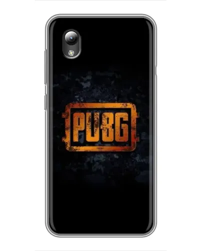 Чехол для ZTE Blade L8 с картинкой «PUBG — золотой логотип»