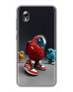 Чохол для ZTE Blade L8 з картинкою «Among Us — 3D стиль»